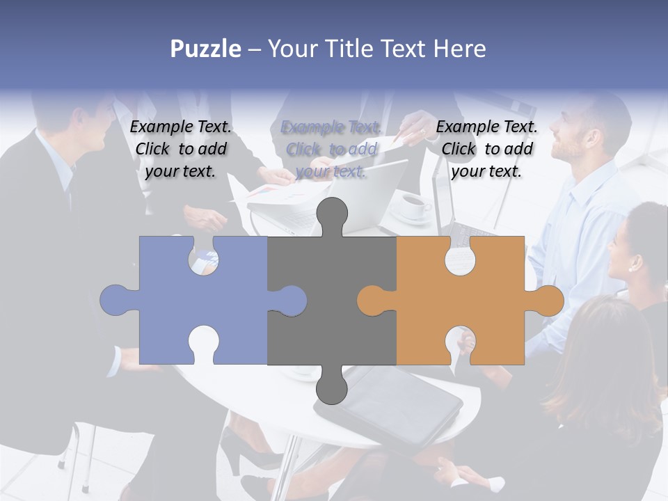 Writing Happy Figure PowerPoint Template