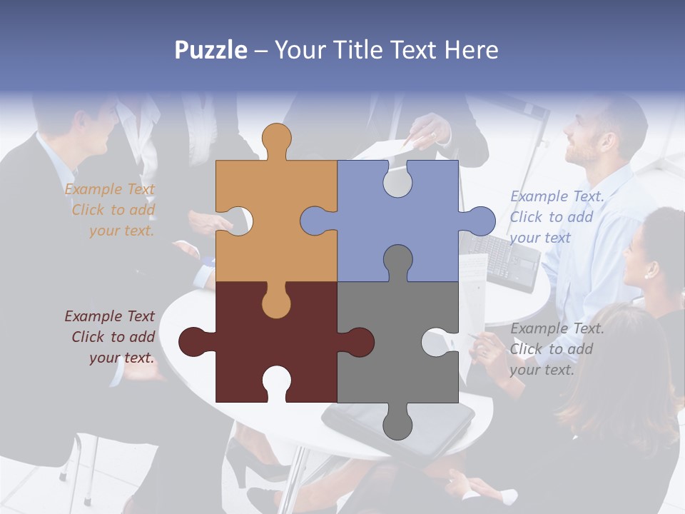 Writing Happy Figure PowerPoint Template