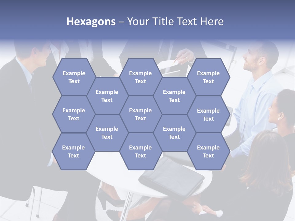 Writing Happy Figure PowerPoint Template