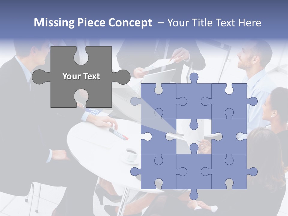 Writing Happy Figure PowerPoint Template