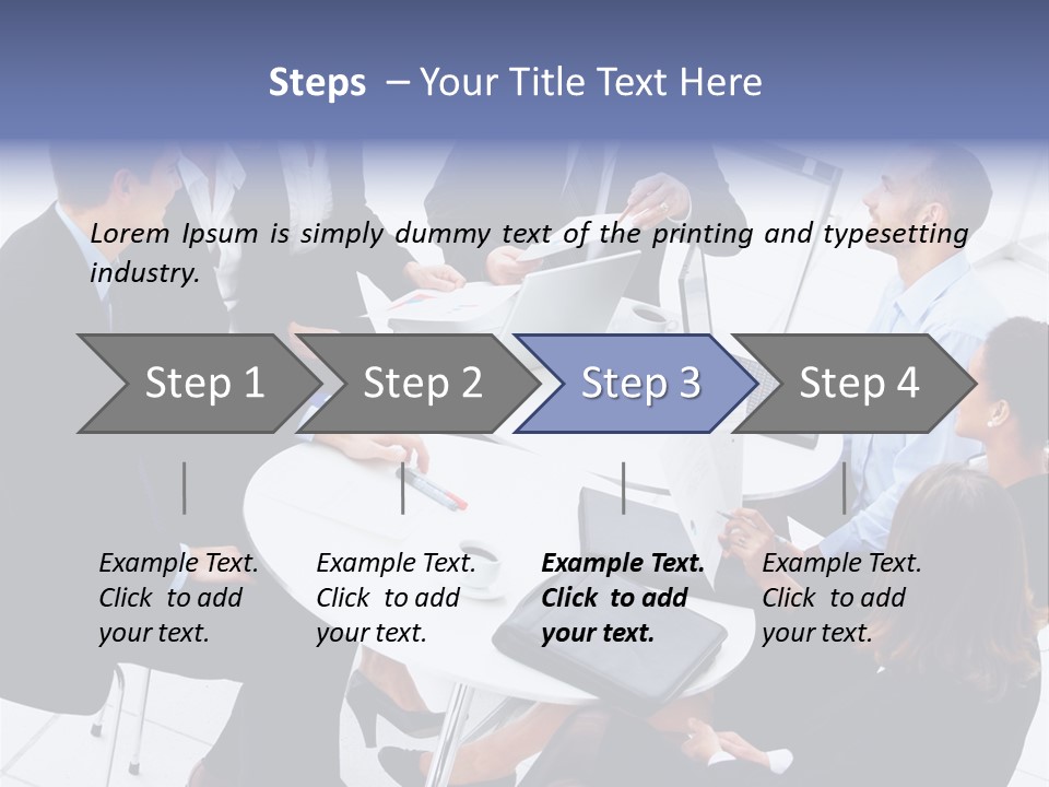 Writing Happy Figure PowerPoint Template