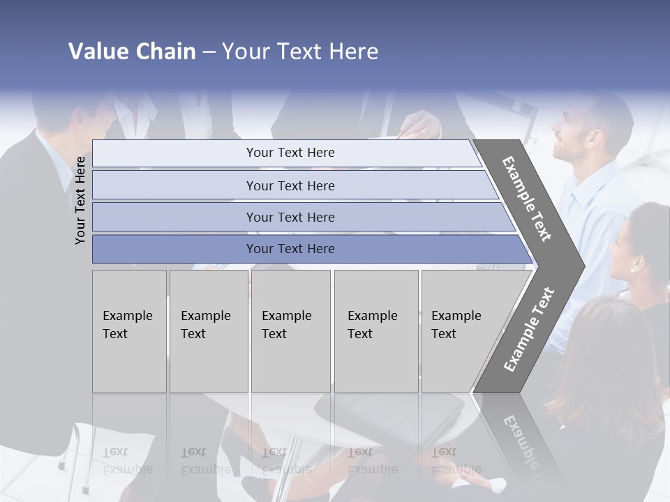 Writing Happy Figure PowerPoint Template