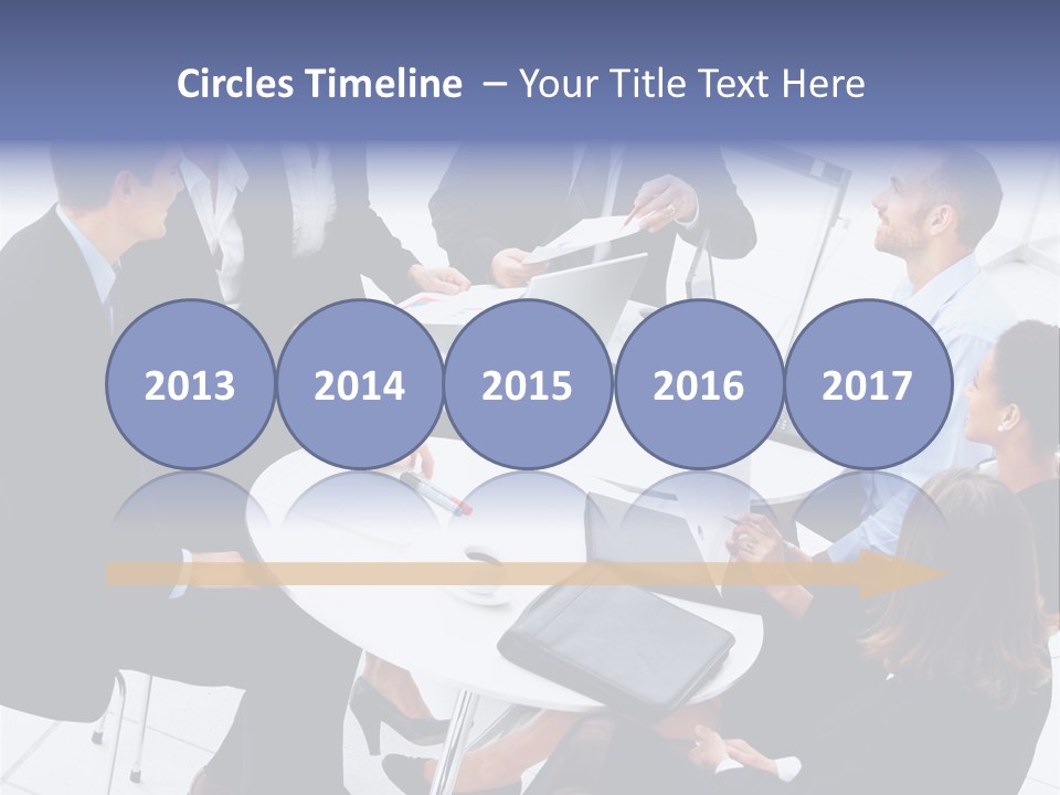 Writing Happy Figure PowerPoint Template