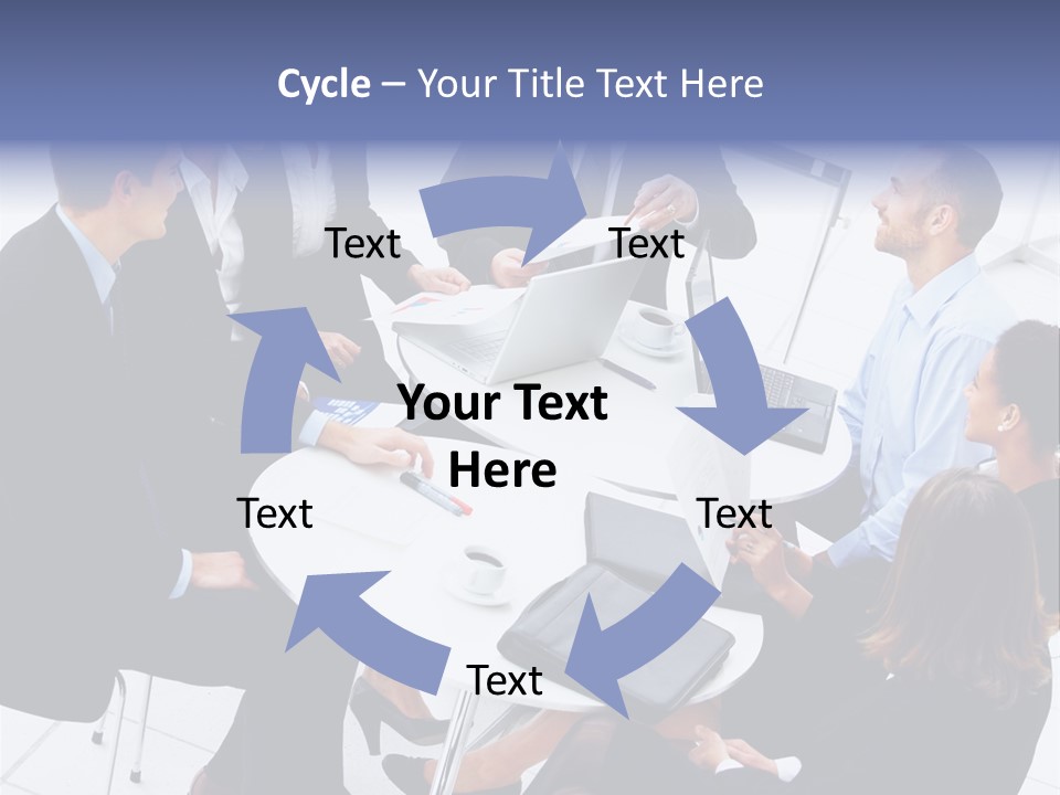 Writing Happy Figure PowerPoint Template