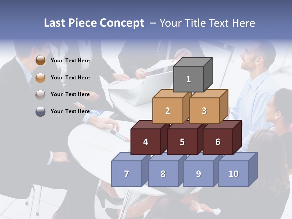 Writing Happy Figure PowerPoint Template