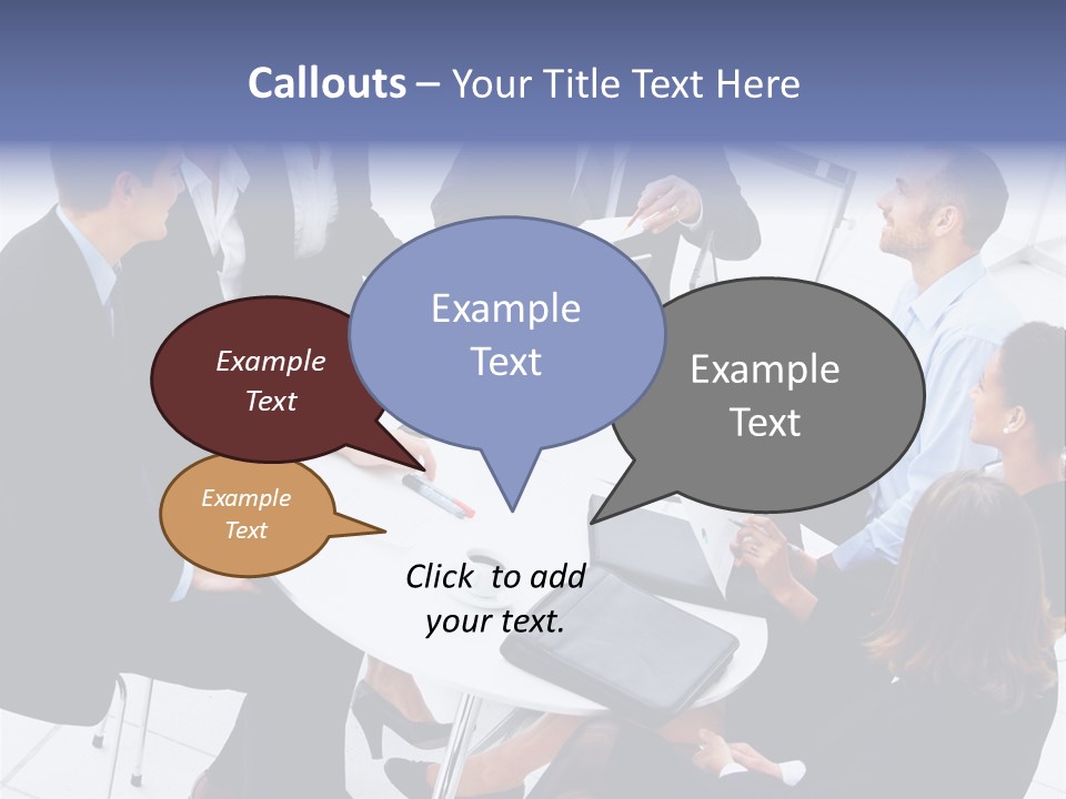 Writing Happy Figure PowerPoint Template