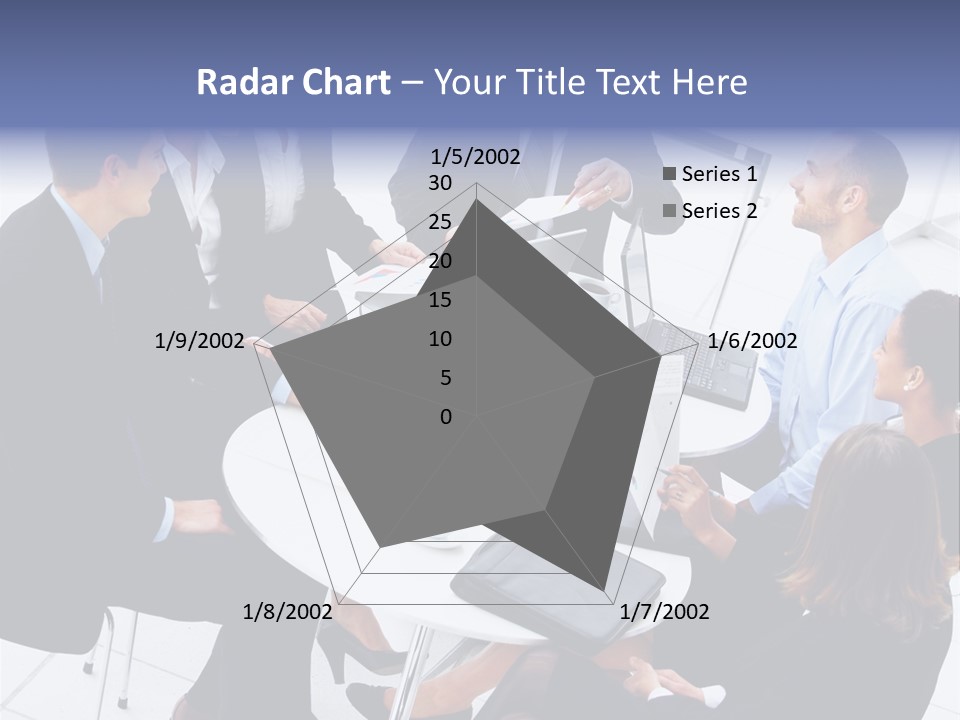 Writing Happy Figure PowerPoint Template