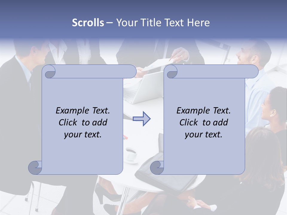 Writing Happy Figure PowerPoint Template