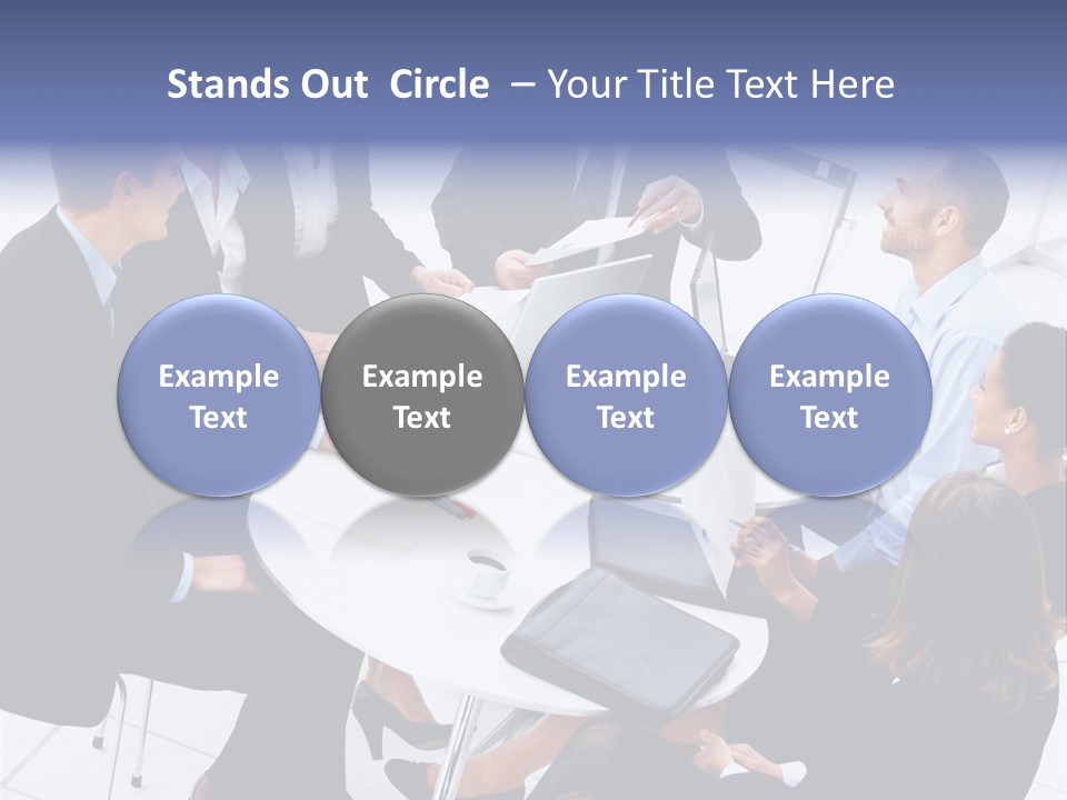 Writing Happy Figure PowerPoint Template