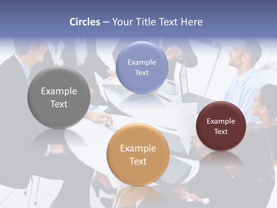 Writing Happy Figure PowerPoint Template