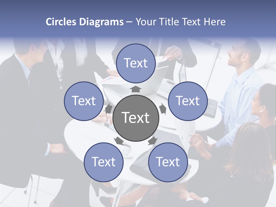 Writing Happy Figure PowerPoint Template