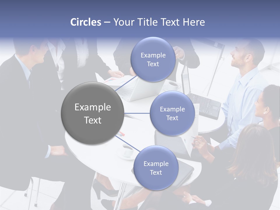 Writing Happy Figure PowerPoint Template