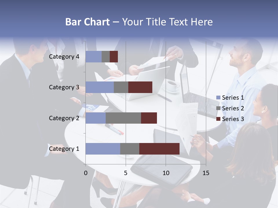 Writing Happy Figure PowerPoint Template