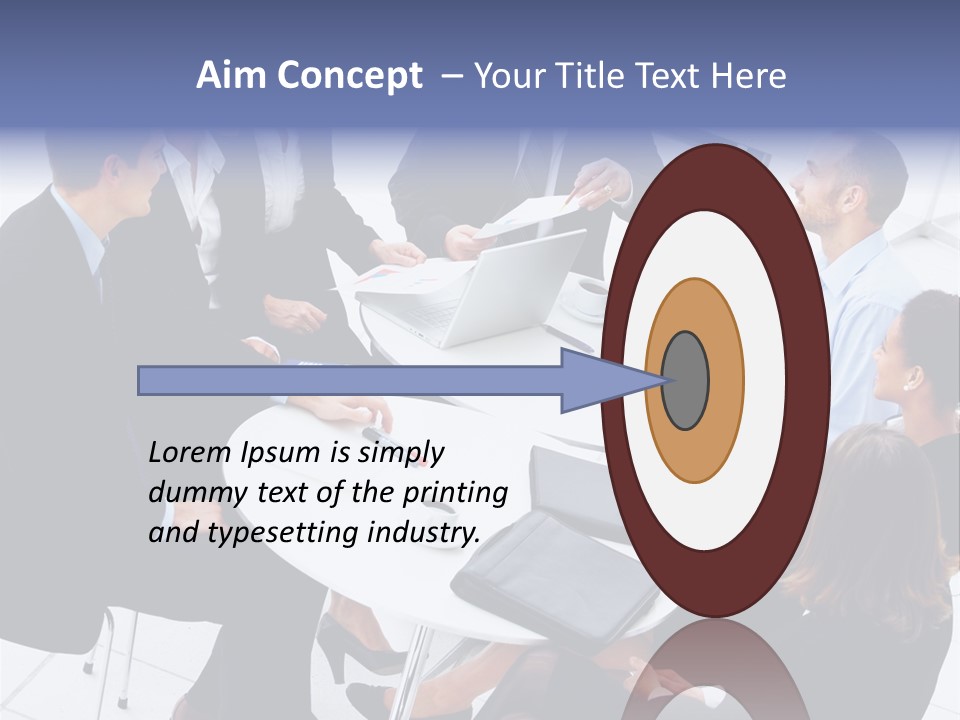 Writing Happy Figure PowerPoint Template