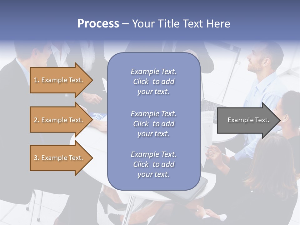 Writing Happy Figure PowerPoint Template