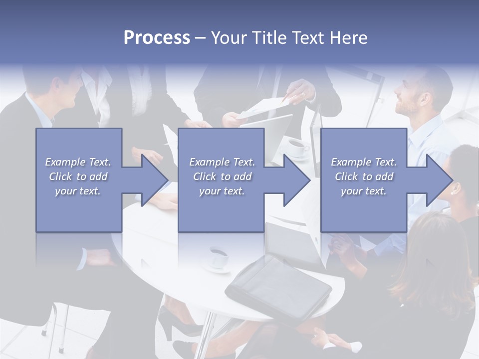 Writing Happy Figure PowerPoint Template