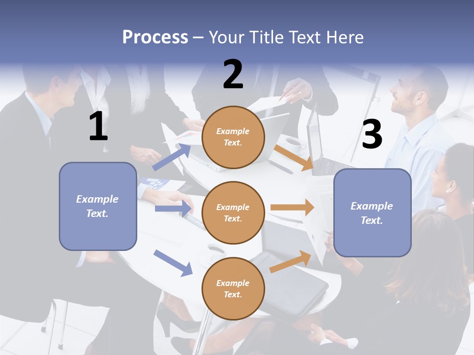 Writing Happy Figure PowerPoint Template