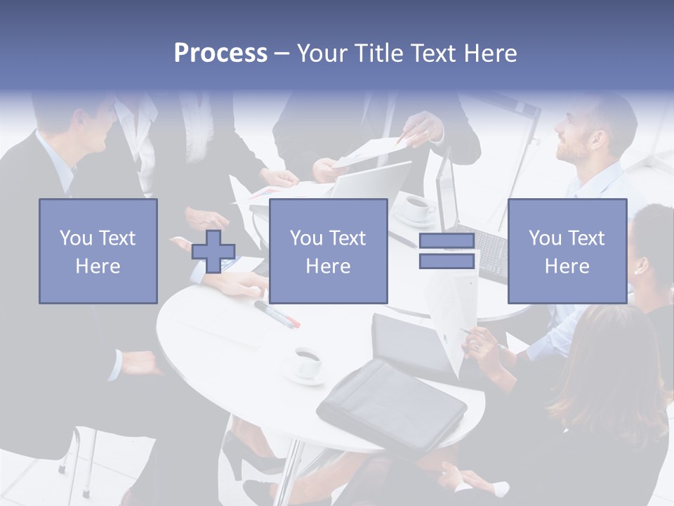 Writing Happy Figure PowerPoint Template