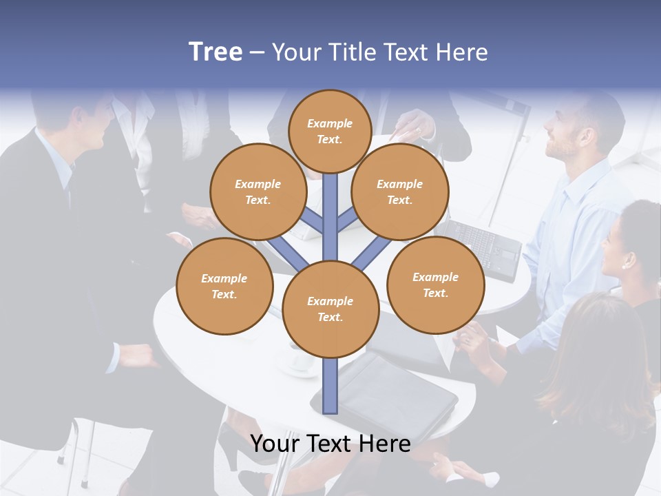 Writing Happy Figure PowerPoint Template