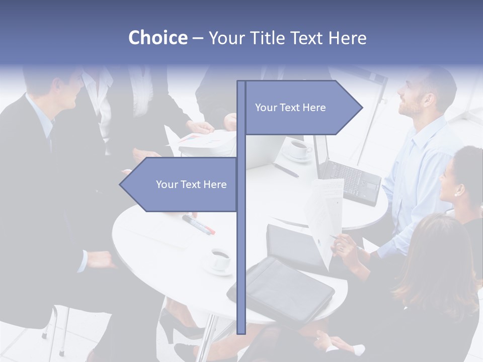 Writing Happy Figure PowerPoint Template