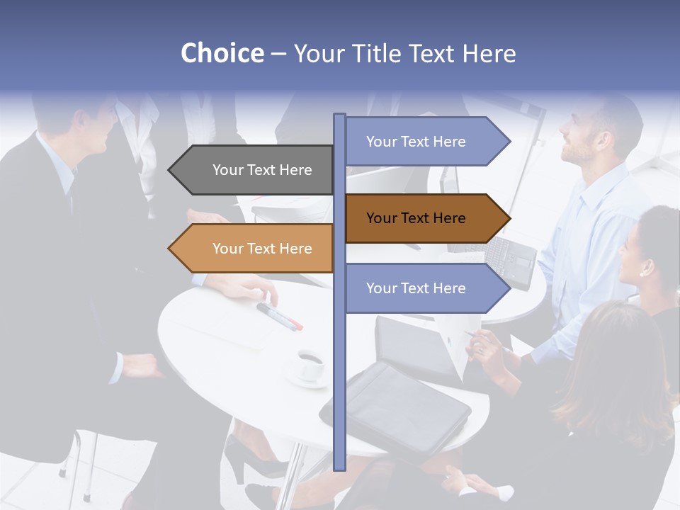 Writing Happy Figure PowerPoint Template