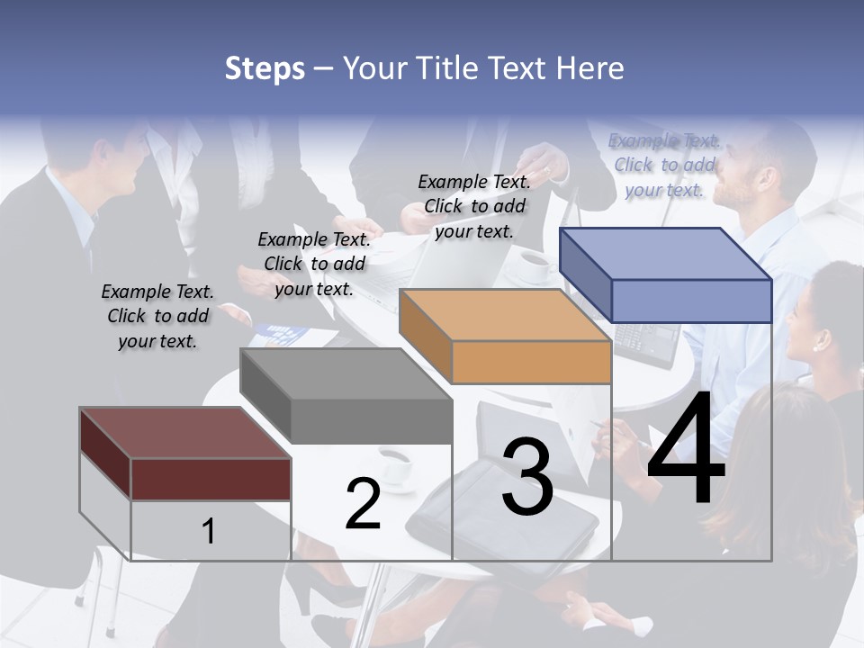 Writing Happy Figure PowerPoint Template