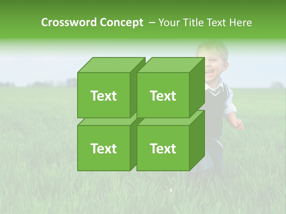 Having Happy Beauty PowerPoint Template