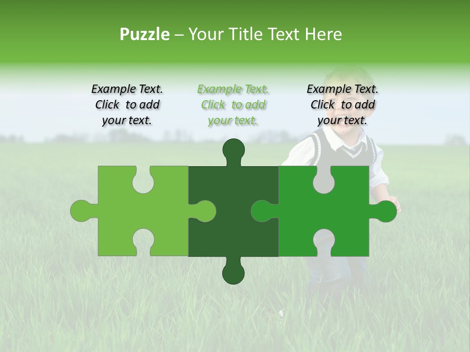 Having Happy Beauty PowerPoint Template