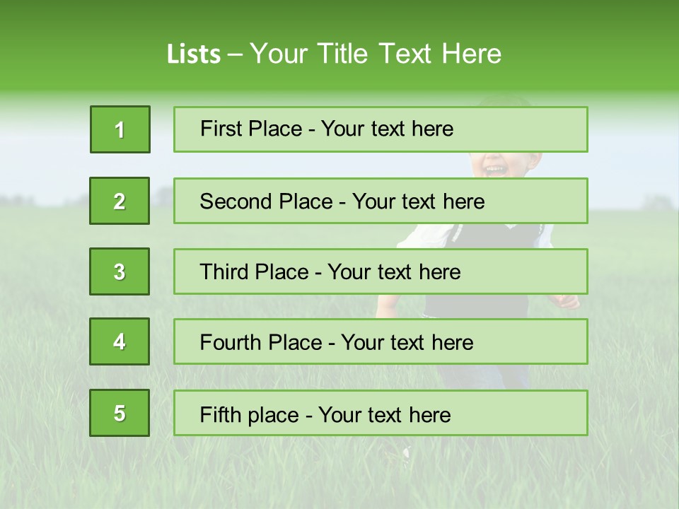 Having Happy Beauty PowerPoint Template