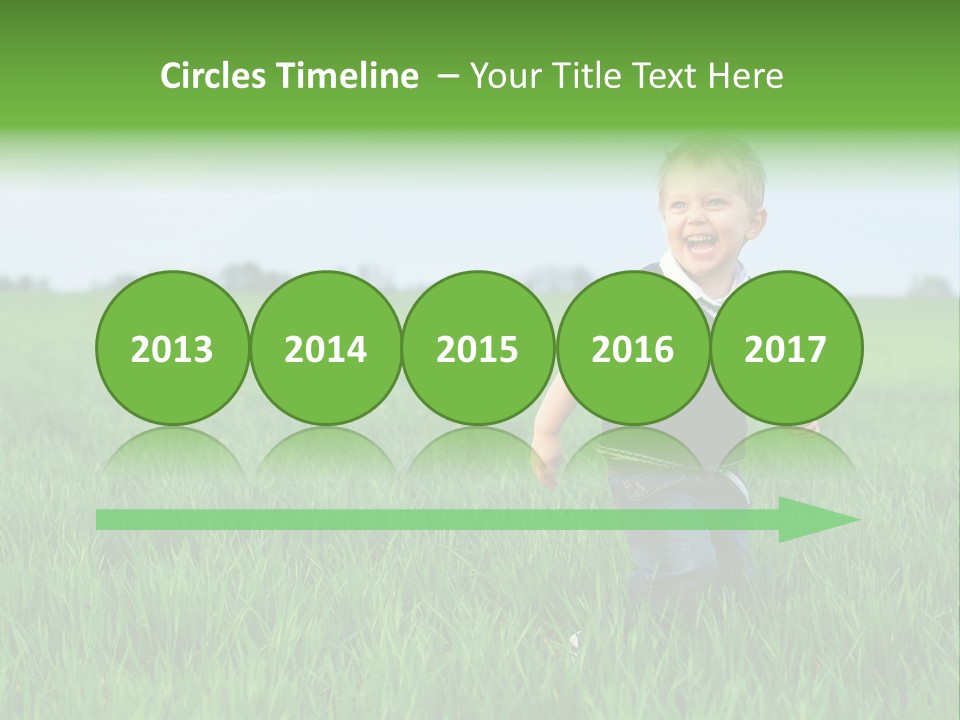 Having Happy Beauty PowerPoint Template