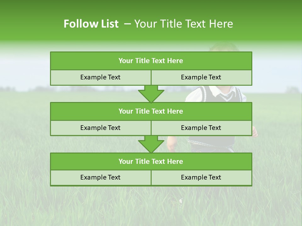Having Happy Beauty PowerPoint Template