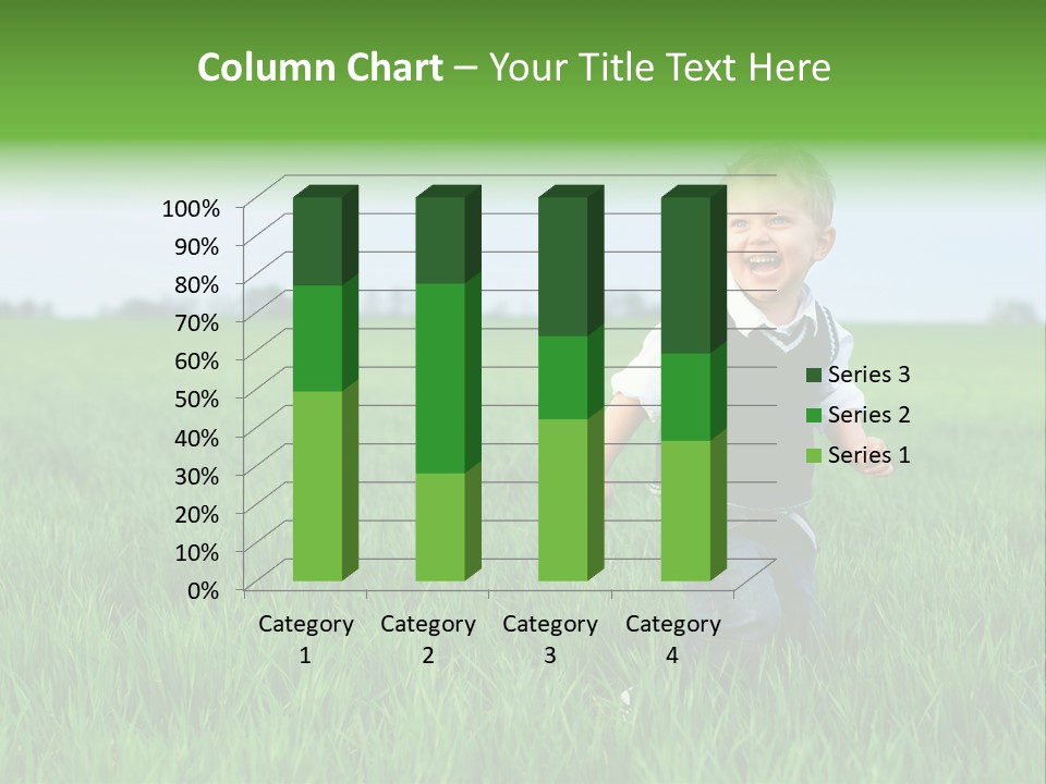 Having Happy Beauty PowerPoint Template