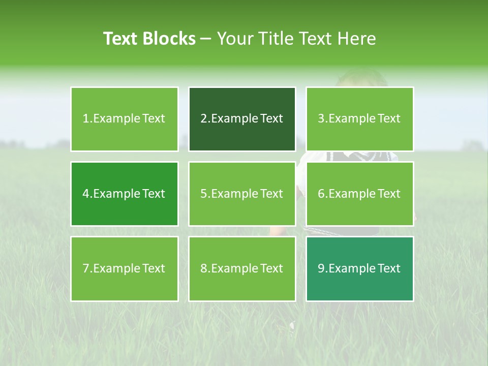 Having Happy Beauty PowerPoint Template