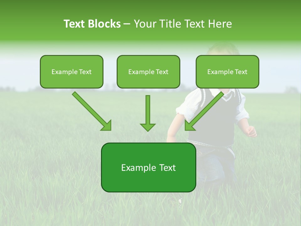 Having Happy Beauty PowerPoint Template