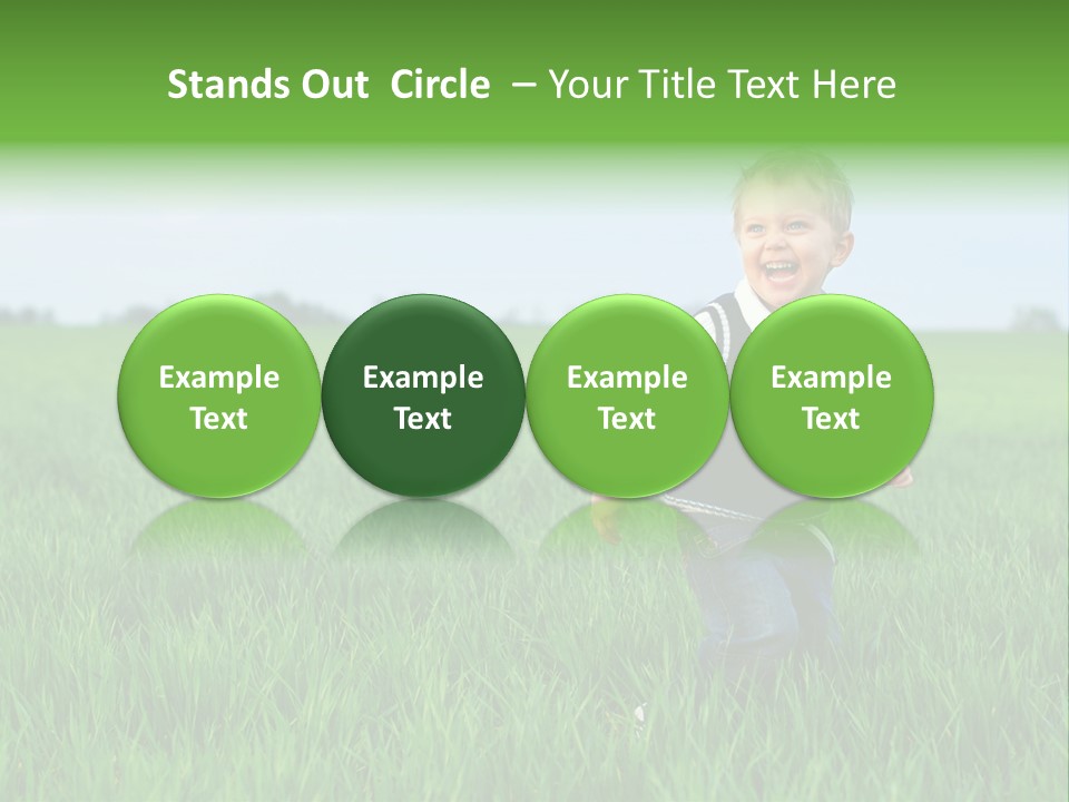 Having Happy Beauty PowerPoint Template