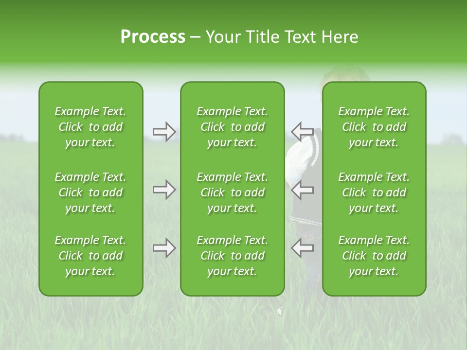 Having Happy Beauty PowerPoint Template