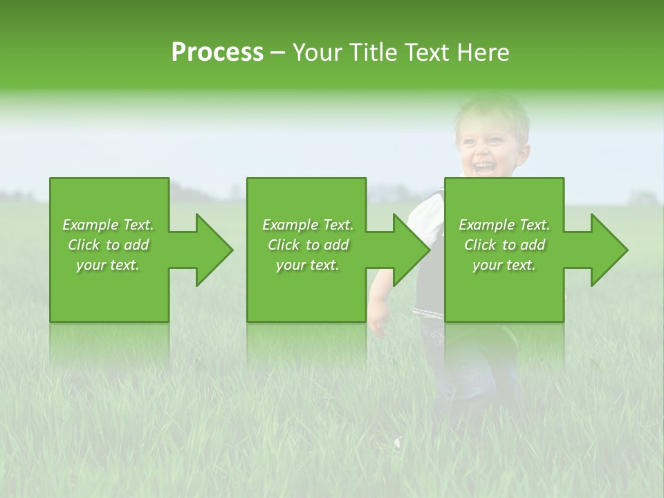 Having Happy Beauty PowerPoint Template