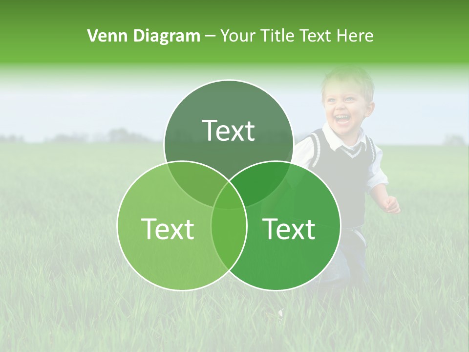 Having Happy Beauty PowerPoint Template