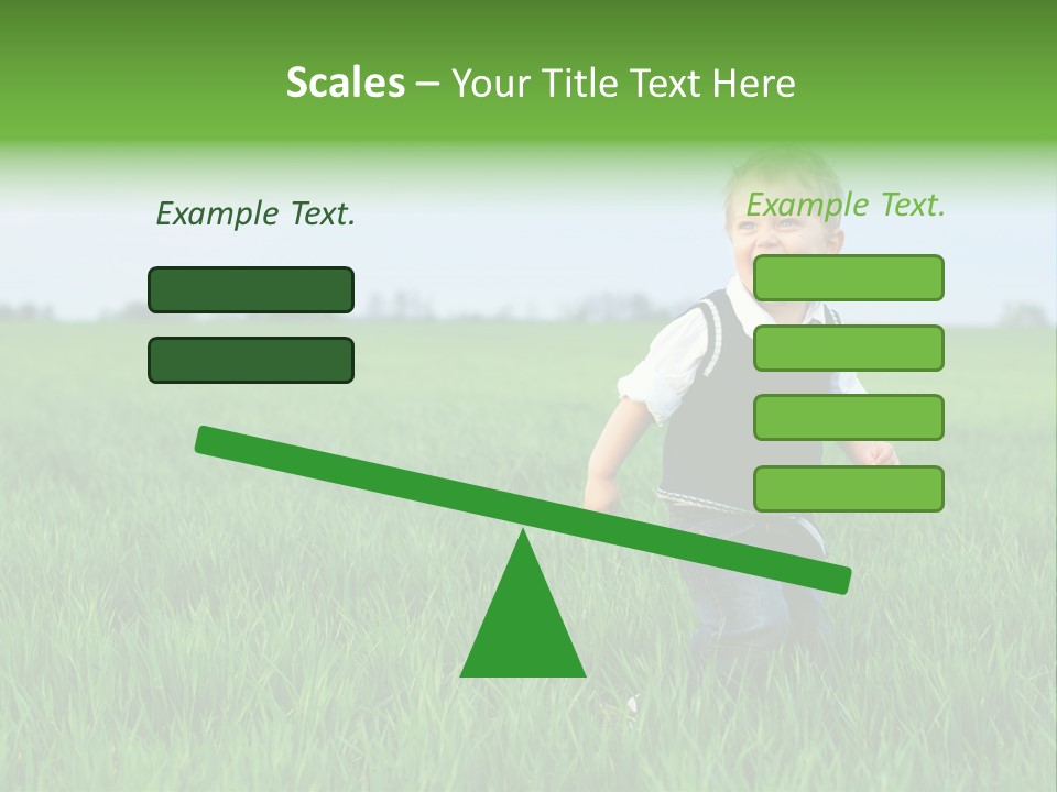Having Happy Beauty PowerPoint Template
