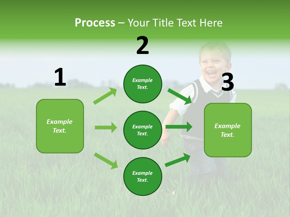 Having Happy Beauty PowerPoint Template