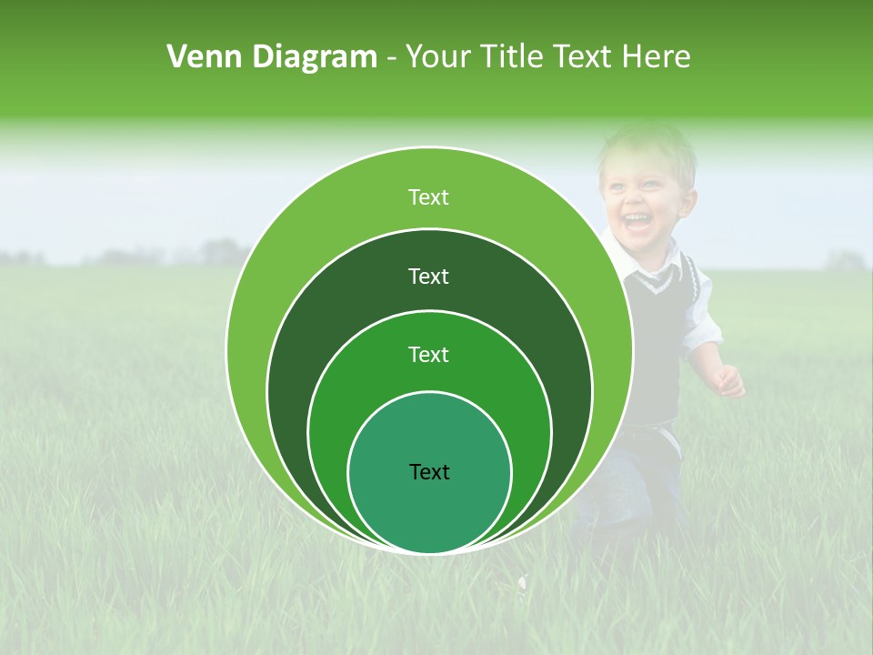 Having Happy Beauty PowerPoint Template