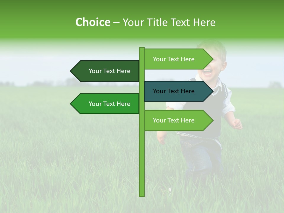 Having Happy Beauty PowerPoint Template