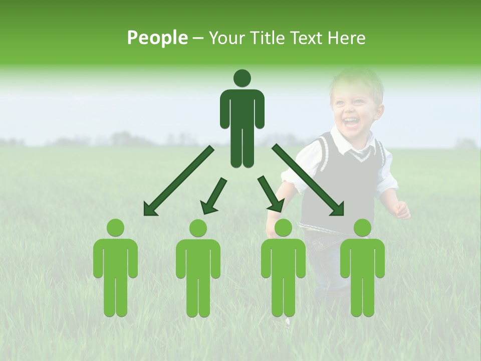 Having Happy Beauty PowerPoint Template