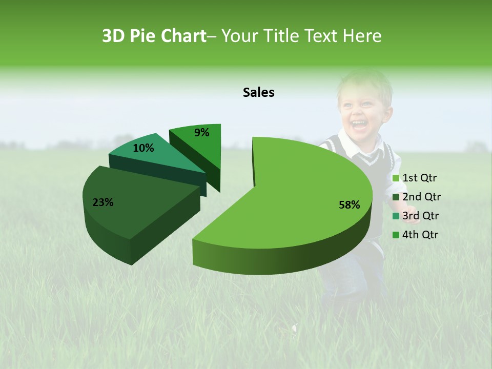 Having Happy Beauty PowerPoint Template