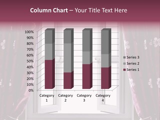 Window Inside Cloth PowerPoint Template