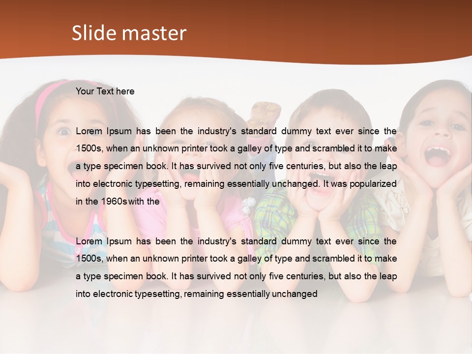 Friendship Youthful Lifestyle PowerPoint Template