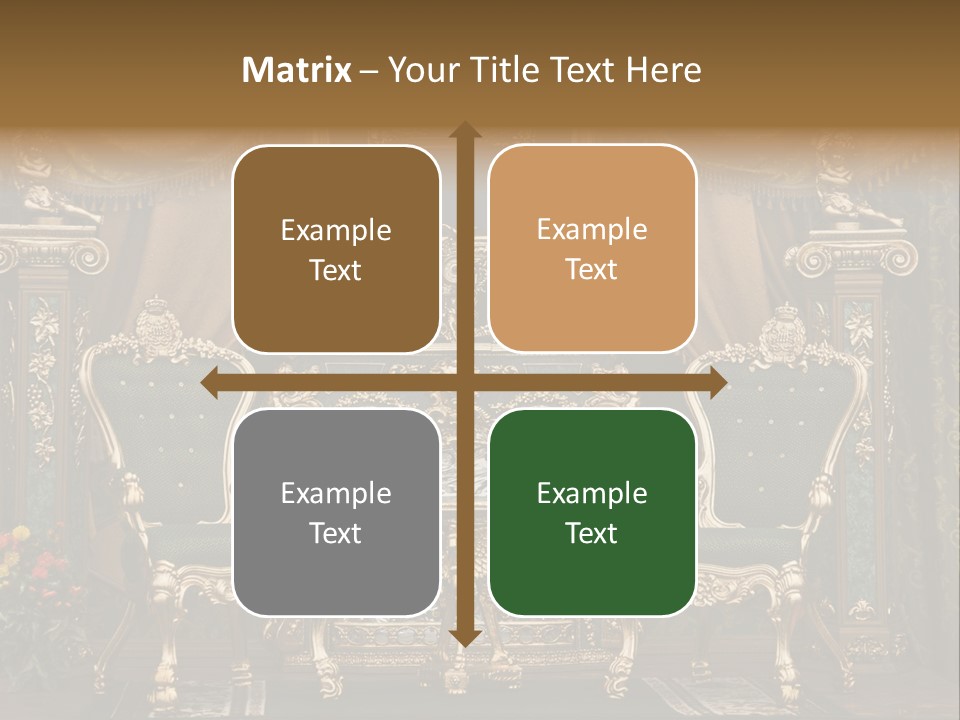 Stylish Grunge Brown PowerPoint Template