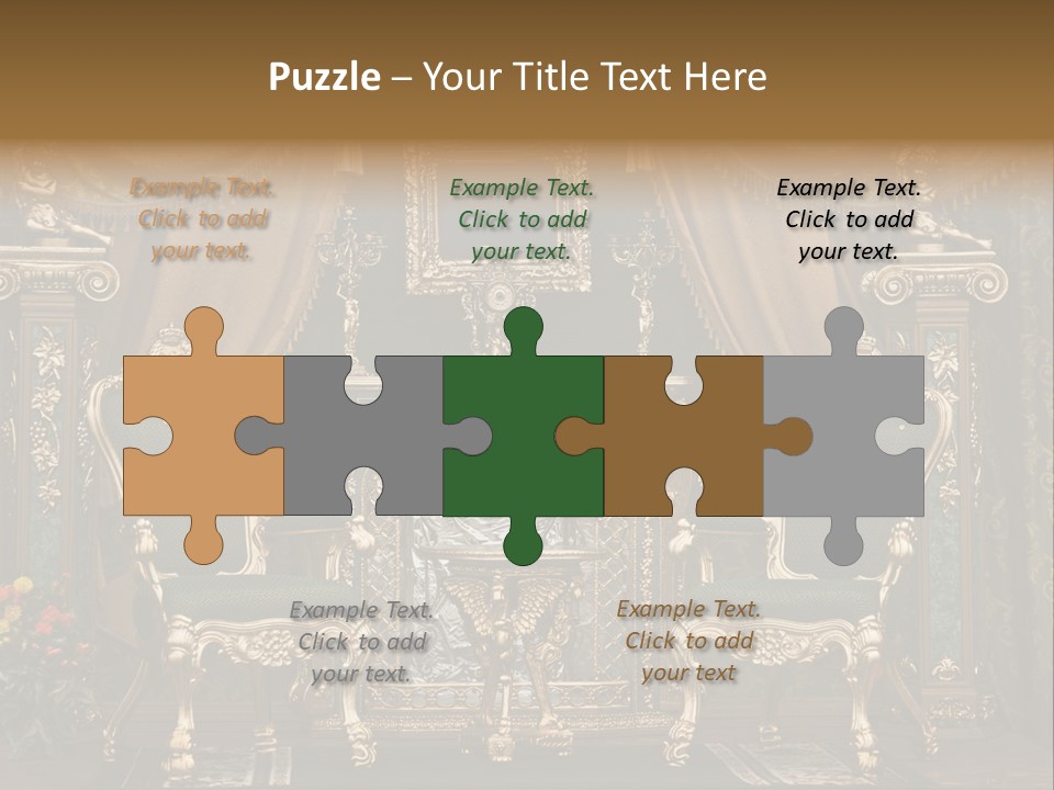 Stylish Grunge Brown PowerPoint Template