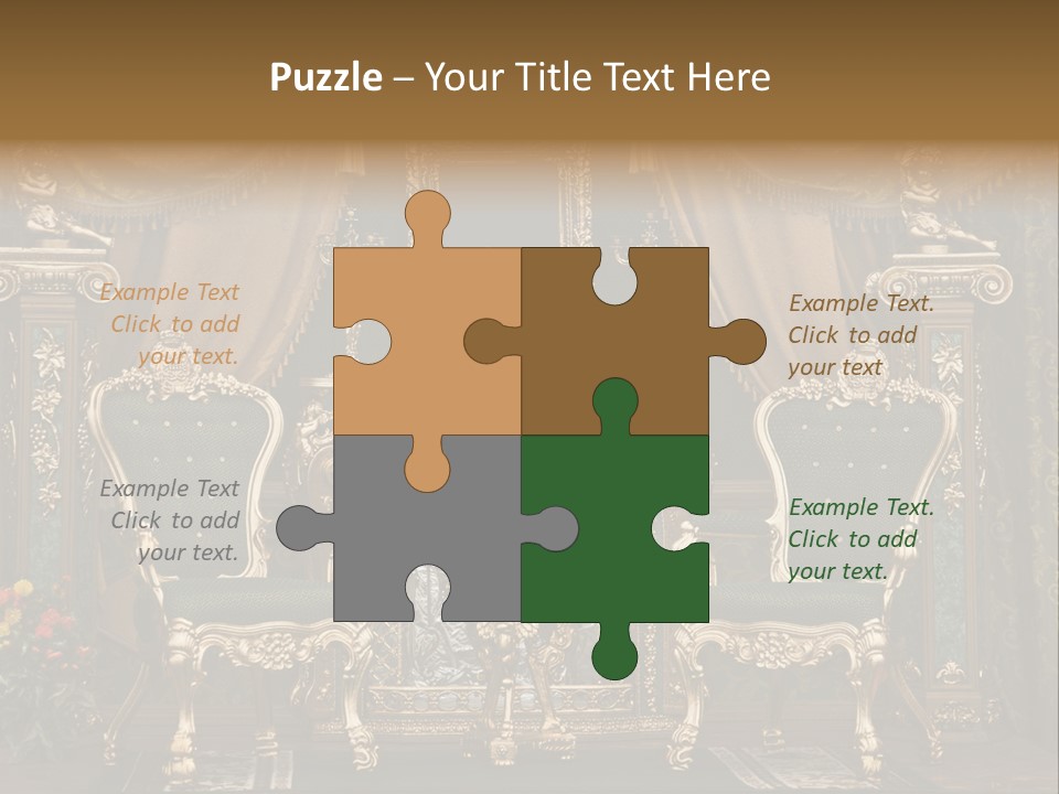 Stylish Grunge Brown PowerPoint Template