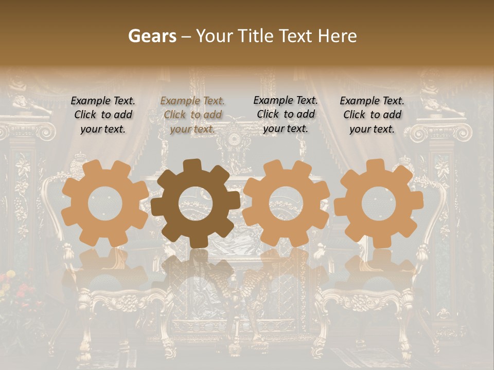 Stylish Grunge Brown PowerPoint Template